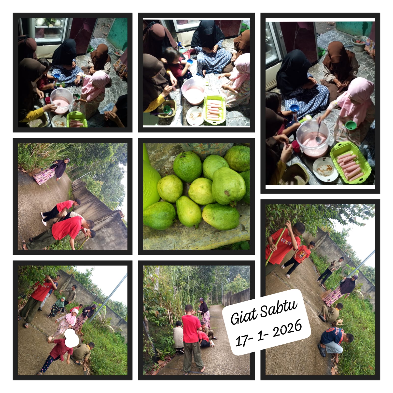 KERJABAKTI, PANEN DAN MENGOLA SDA HASIL PANEN